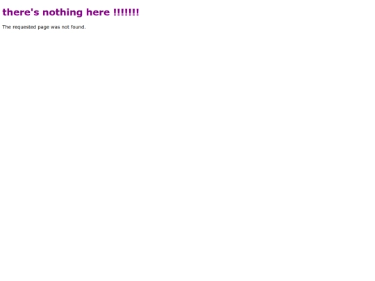 not_found screenshot