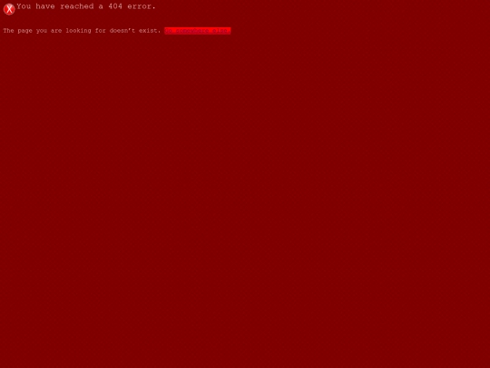 not_found screenshot