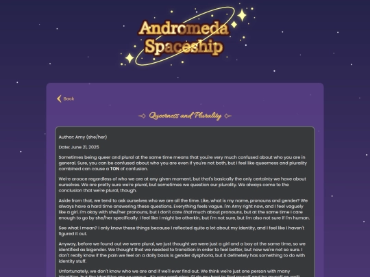 infodump/queernessandplurality screenshot