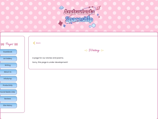 writing screenshot