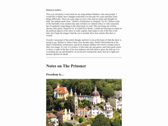 archive/notes_on_the_prisoner/notes_on_the_prisoner screenshot