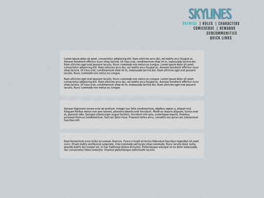 drafts/skylines screenshot