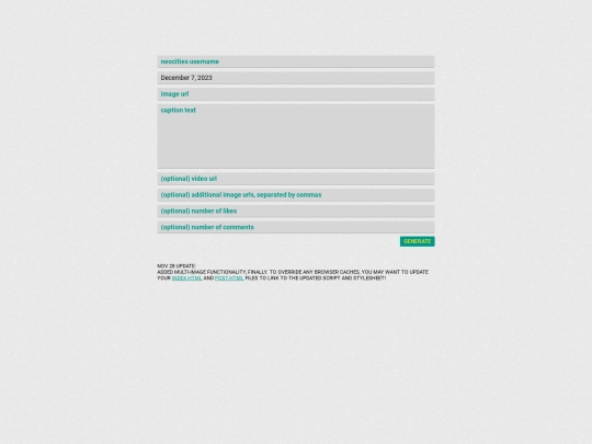 instagram/generator screenshot