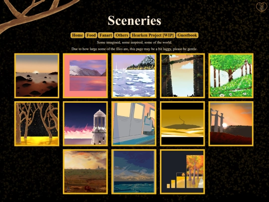 sceneries screenshot