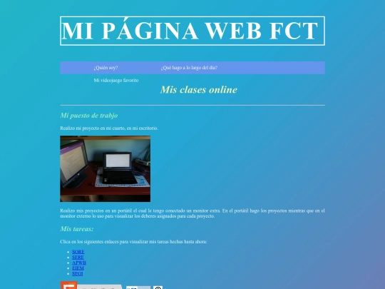 FCT_apwb/link/clases screenshot