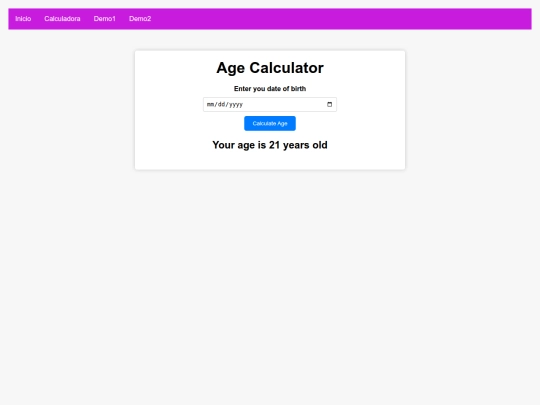 calculadora screenshot