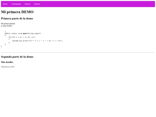demo1 screenshot
