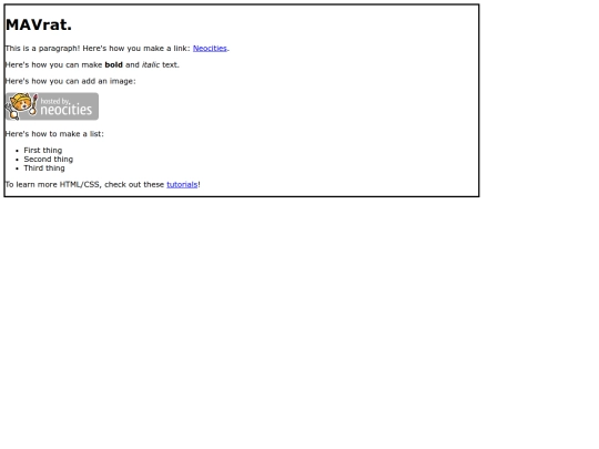 index screenshot