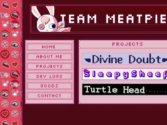 Projects screenshot
