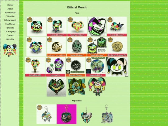 officialmerch screenshot
