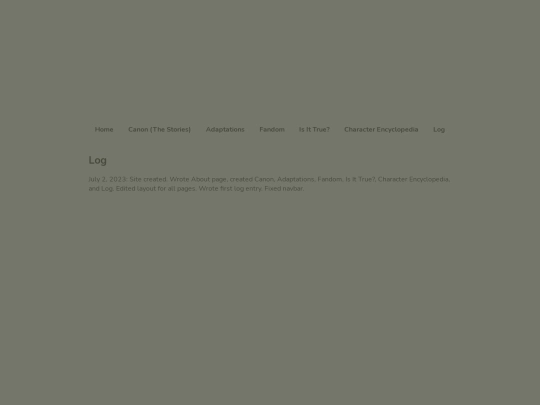 Log/loghome screenshot