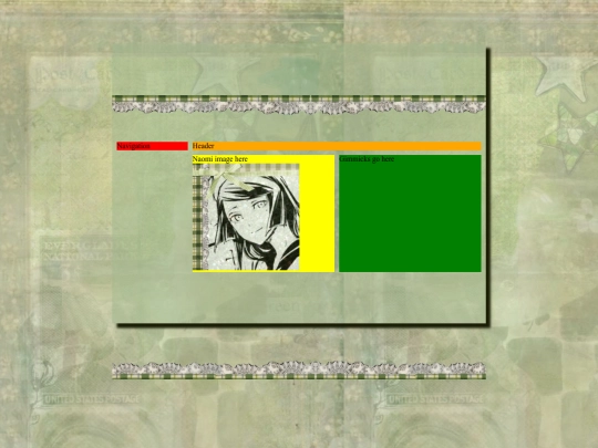My Webpage screenshot