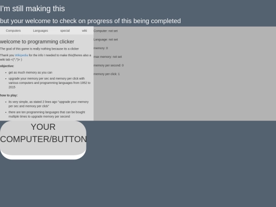 Clicker screenshot