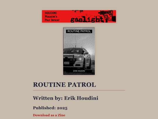 shortstories/routinepatrol screenshot