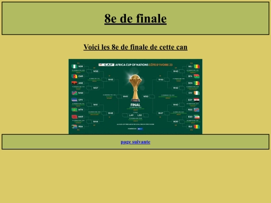 site web 8eme de finale can screenshot