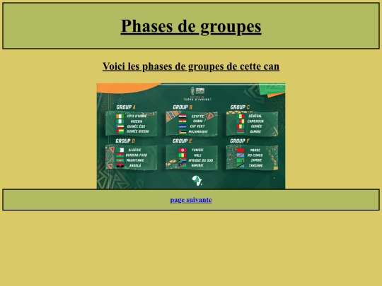site web phases de groupes can screenshot