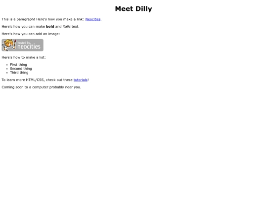 index screenshot