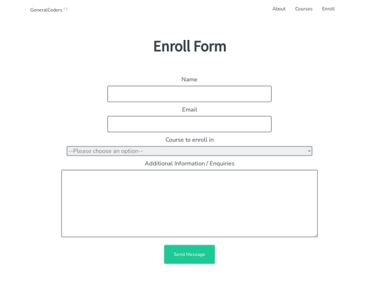 forms screenshot