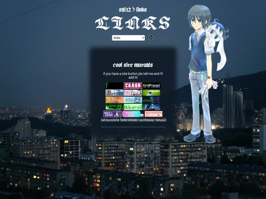 links screenshot