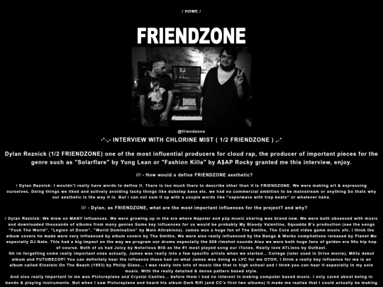 music/friendzoneinterview screenshot