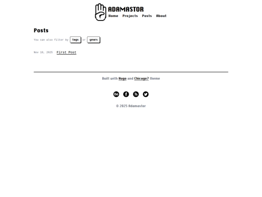posts screenshot