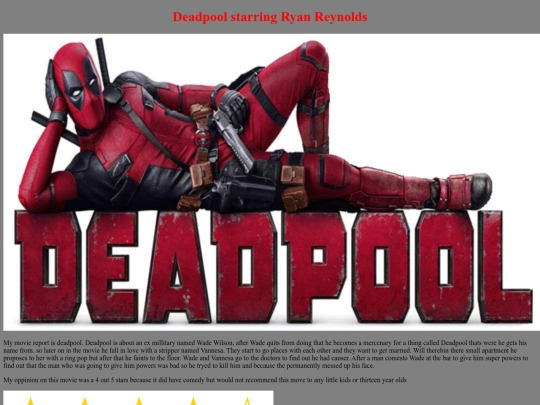moviesminiproject screenshot