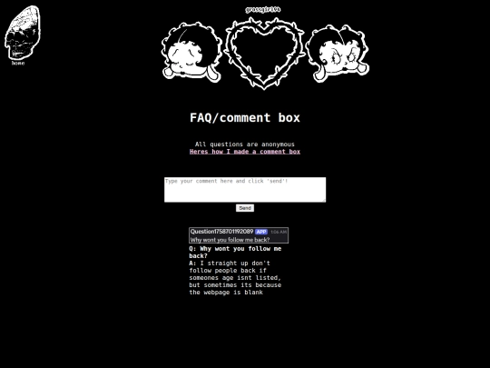 FAQ screenshot