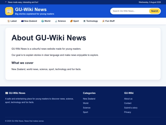 wiki-news/info screenshot