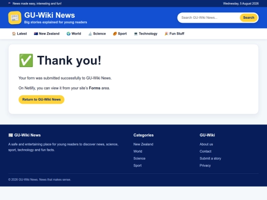 wiki-news/thank-you screenshot