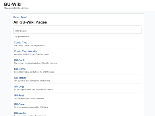 wiki-pages screenshot