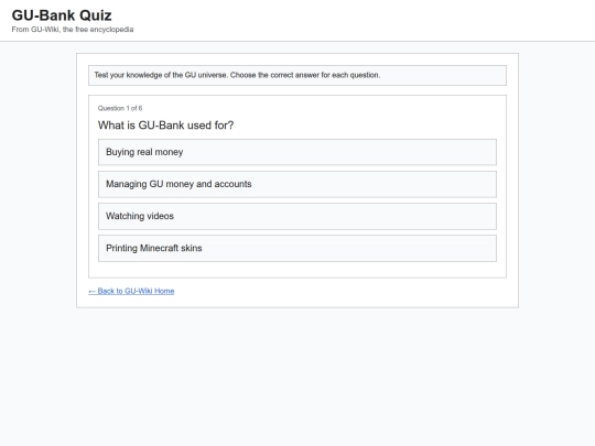 wiki-pages/quizes/quizquiziesquizgu-bank screenshot