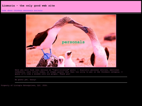 personals screenshot