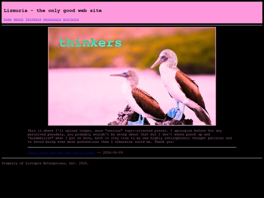 thinkers screenshot