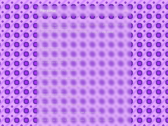 personal screenshot