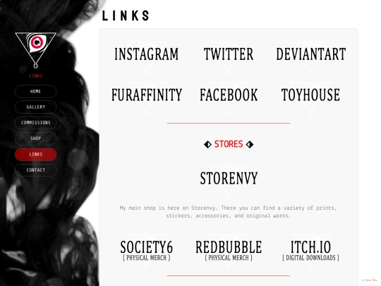 links screenshot
