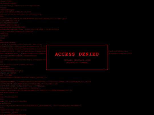 error screenshot