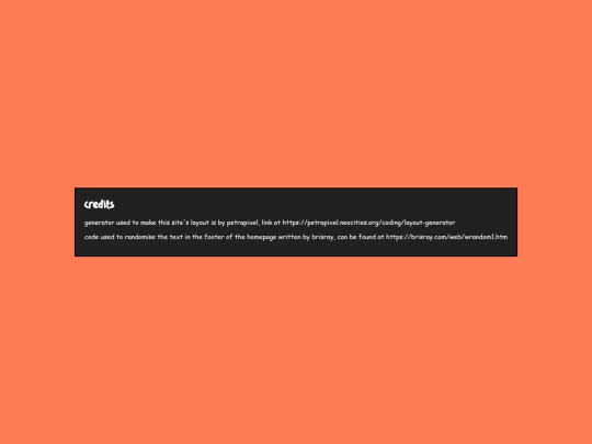 credits screenshot