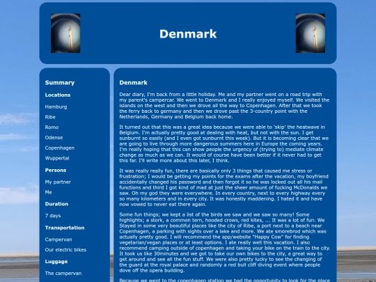 travelpages/denmark screenshot