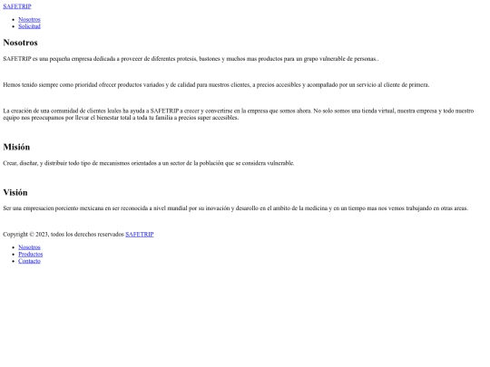 nosotros screenshot