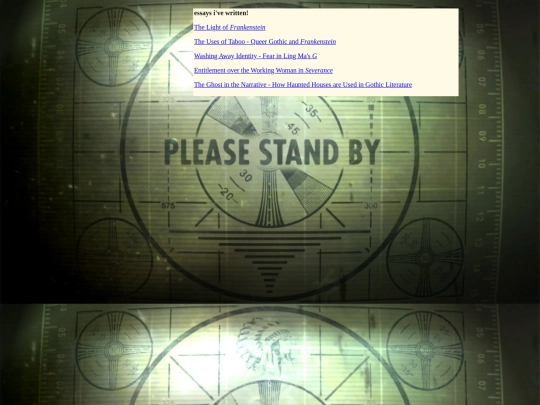 essays screenshot