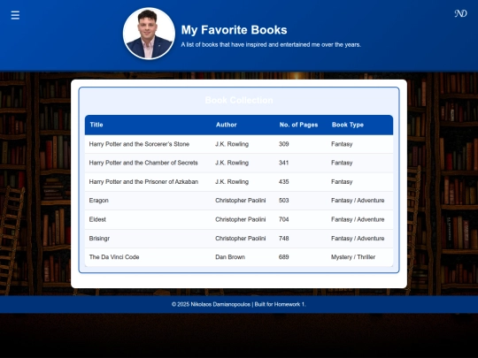myBooks screenshot