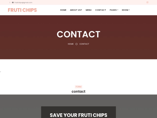 FRUTI CHIPS/contact screenshot