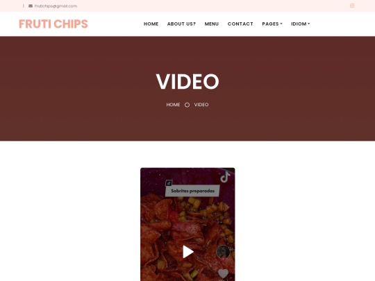 FRUTI CHIPS/video-ingles screenshot