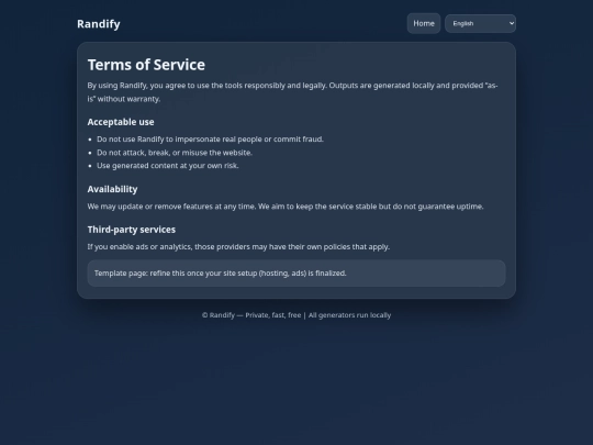 legal/terms screenshot