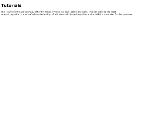 Tutorials screenshot
