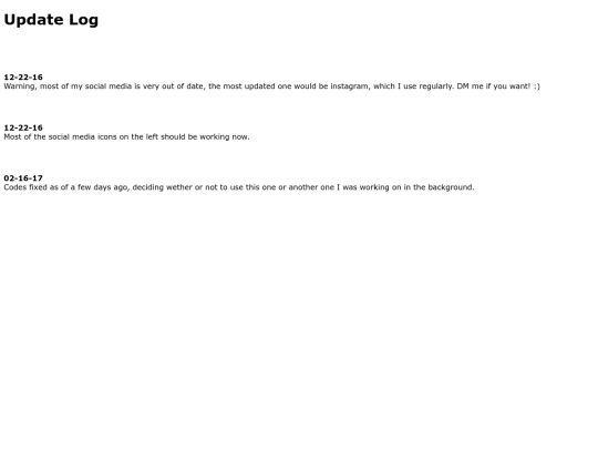 updatespage screenshot