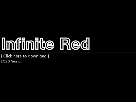 infinitered screenshot