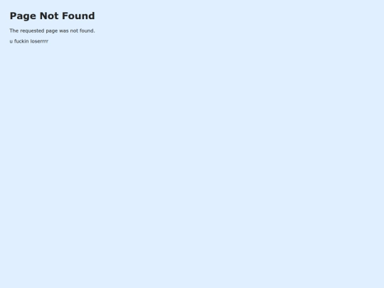 not_found screenshot