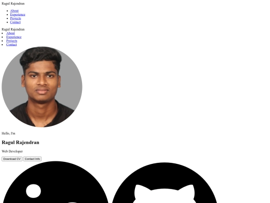PortFolio screenshot
