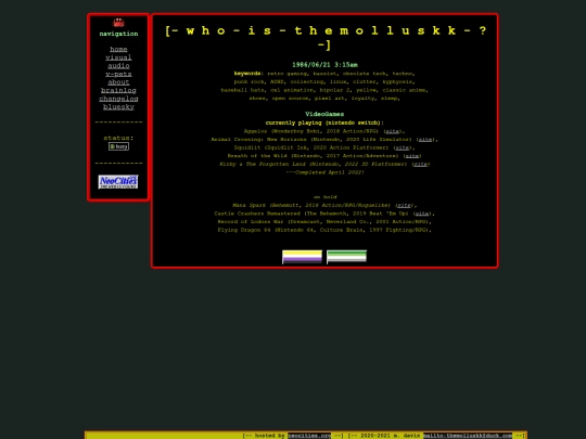aboutme screenshot